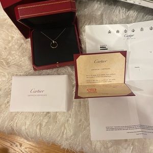 Authentic never worn Cartier Juste Un Clou Necklace